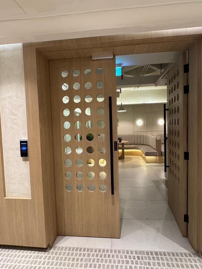 Entrance to the third floor of the R308 Building, Al Mankhool, Dubai